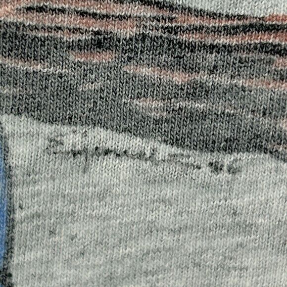 Vintage 90s Distressed Jimmy Buffett T Shirt Drunk Parrot Head Gray Mens L Large - Picture 12 of 14